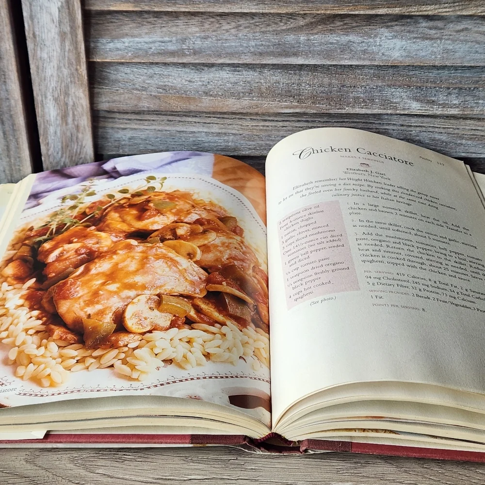 Weight Watchers Simply the Best 1997 hardcover cookbook 250+ recipes Dust Cover